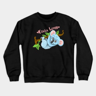 Koala Bear Gifts Koala Lover Wild Animal Kids Adults Design Crewneck Sweatshirt